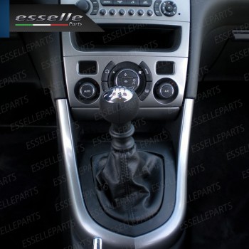 Pomello leva cambio a 6 marce Nero e Cromato per Peugeot 308 308 CC Pomello leva cambio a 6 marce Nero e Cromato per Peugeot 308 308 CC