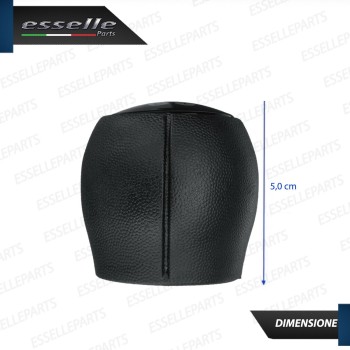 Pomello leva cambio a 5 marce Nero Lucido in ABS per Opel Corsa C