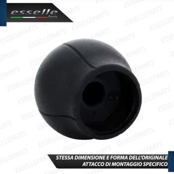 Pomello leva cambio a 5 marce Nero Lucido in ABS per Opel Meriva A Pomello leva cambio a 5 marce Nero Lucido in ABS per Opel Meriva A