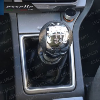 Pomello leva cambio a 6 marce Nero e Cromato in ABS per Opel Signum Pomello leva cambio a 6 marce Nero e Cromato in ABS per Opel Signum