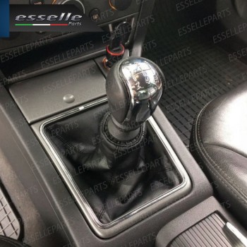 Pomello leva cambio a 5 marce Nero e Cromato in ABS per Opel Signum Pomello leva cambio a 5 marce Nero e Cromato in ABS per Opel Signum
