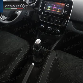 Pomello leva cambio a 5 marce Nero e Grigio in abs per Dacia Duster Restyling