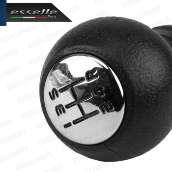 Pomello leva cambio a 5 marce Nero e Cromato in abs per Suzuki Swift MK5 Pomello leva cambio a 5 marce Nero e Cromato in abs per Suzuki Swift MK5