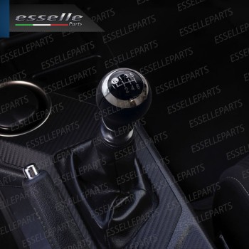 Pomello leva cambio a 6 marce Nero e Cromato in ABS per Toyota RAV-4 MK4