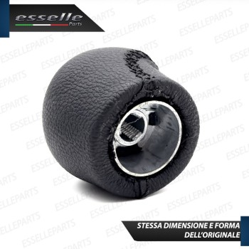Pomello leva cambio a 5 marce Nero e Cromato in abs per Fiat Bravo MK2
