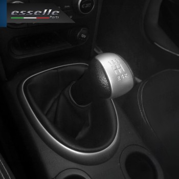 Pomello leva cambio a 5 marce Nero e Grigio in abs per Nissan X-TRAIL MK1