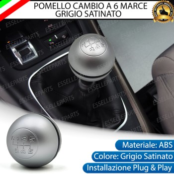 Pomello Leva Cambio Alfa Romeo Giulietta 6 Marce Grigio Satinato Abs Specifico
