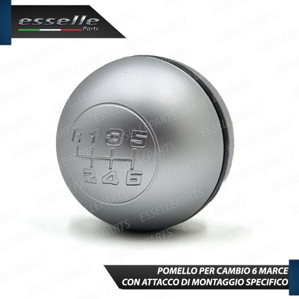 Pomello Leva Cambio Alfa Romeo Giulietta 6 Marce Grigio Satinato Abs Specifico