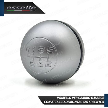 Pomello Leva Cambio Alfa Romeo Giulietta 6 Marce Grigio Satinato Abs Specifico