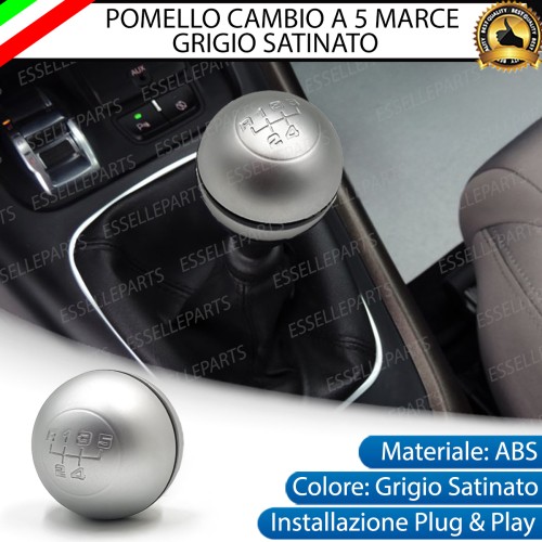 Pomello Leva Cambio Alfa Romeo Giulietta 5 Marce Grigio Satinato Abs Specifico