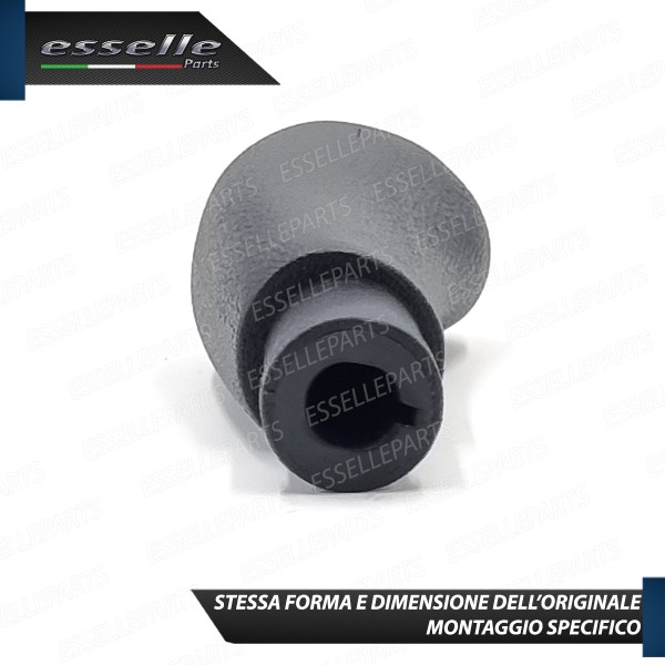 Pomello Leva Cambio Alfa Romeo 147 5 Marce Nero e Grigio Abs Specifico