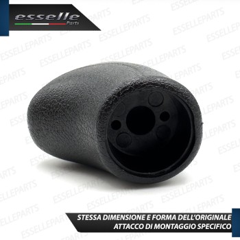 Pomello leva cambio a 5 marce Nero Lucido in ABS per Mercedes Viano W639 Restyling