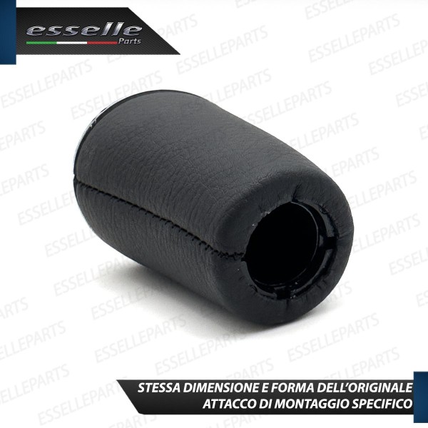 Pomello leva cambio a 5 marce Nero e Cromato in abs per Mazda 5 MK1