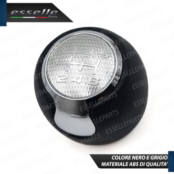 Pomello Leva Cambio Alfa Romeo Mito 6 Marce In Similpelle E Metallo Specifico