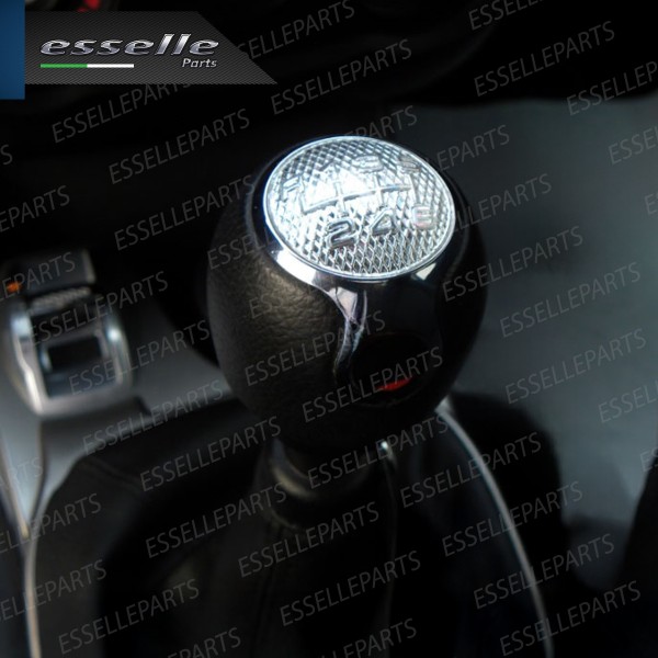 Pomello Leva Cambio Alfa Romeo Mito 6 Marce In Similpelle E Metallo Specifico