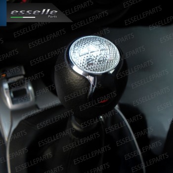 Pomello Leva Cambio Alfa Romeo Mito 6 Marce In Similpelle E Metallo Specifico