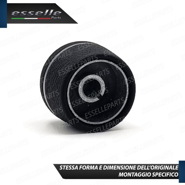 Pomello Leva Cambio Alfa Romeo 147 6 Marce In Similpelle Nero Specifico