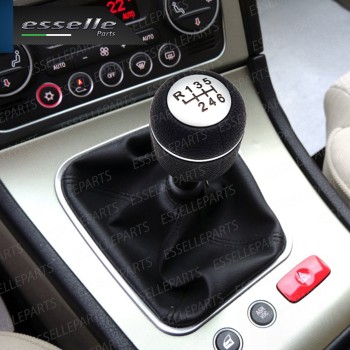Pomello Leva Cambio Alfa Romeo Spider 6 Marce In Similpelle Nero Specifico