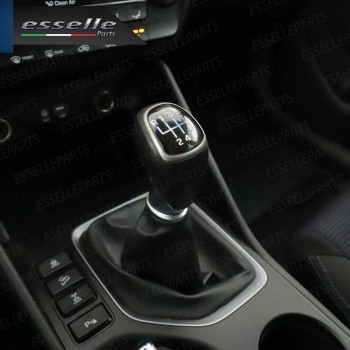 Pomello leva cambio a 6 marce Nero e Grigio in abs per Hyundai IX20