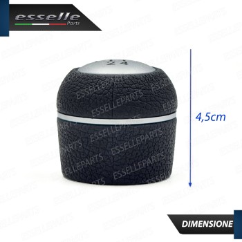 Pomello Leva Cambio Alfa Romeo Brera 5 Marce In Similpelle Nero Specifico Pomello Leva Cambio Alfa Romeo Brera 5 Marce In Similpelle Nero Specifico