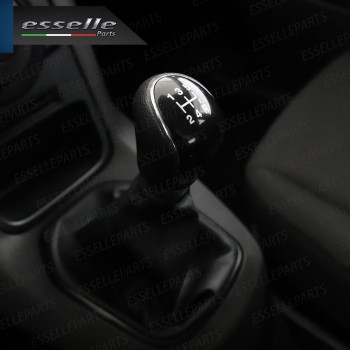 Pomello leva cambio a 5 marce Nero e Cromato in abs per Ford C-Max MK1