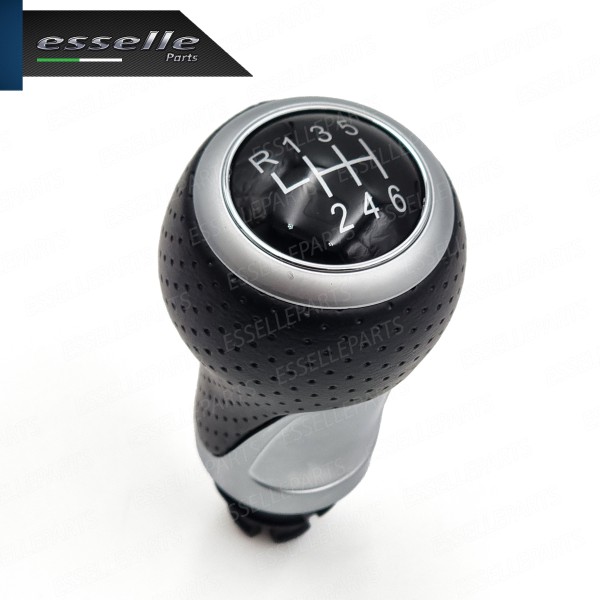 Pomello Leva Cambio Audi A6 C6 + Avant Dal 2009 6 Marce In Similpelle Traforato