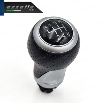 Pomello Leva Cambio Audi A5 8T + Sportback Dal 2012 6 Marce In Similpelle Traforato