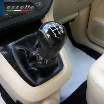 Pomello leva cambio a 5 marce Nero Lucido in abs per Ford C-Max MK1