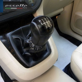 Pomello leva cambio a 6 marce Nero Lucido in abs per Ford C-Max MK1