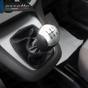 Pomello leva cambio a 5 marce Nero e Grigio in abs per Ford C-Max MK1