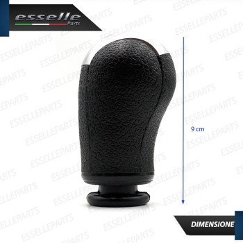 Pomello leva cambio a 6 marce Nero e Grigio in abs per Ford C-Max MK1