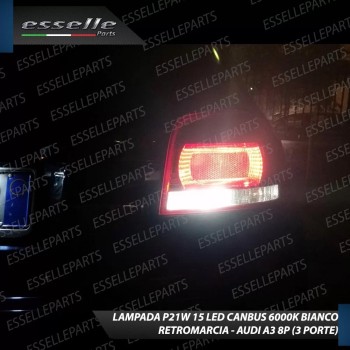 Luce Retromarcia 15 LED Audi A3 8P 3 porte CON LENTE FRONTALE