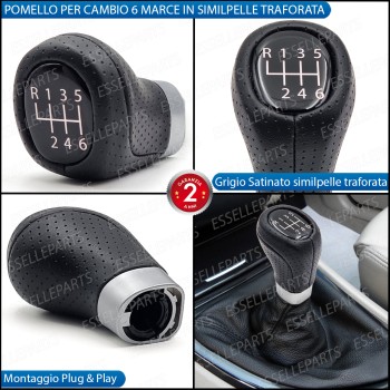Pomello Leva Cambio Bmw Serie 3 E90 E91 fino al 08/2008 6 Marce con pacchetto M sport