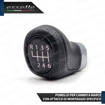 Pomello Leva Cambio Bmw Serie 1 Dal 03/2007 6 Marce Satinato Similpelle