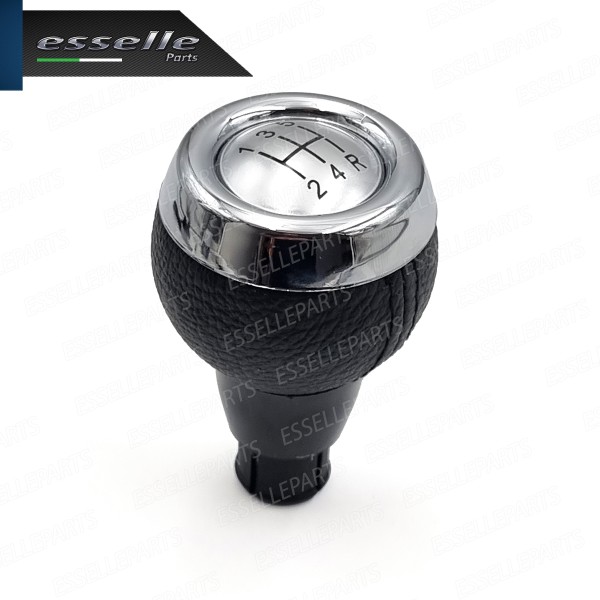 Pomello Leva Cambio Mini Clubman R55 5 Marce Satinato cromato Similpelle