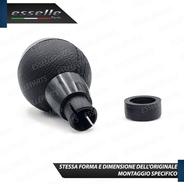 Pomello Leva Cambio Mini Countryman R60 5 Marce Satinato cromato Similpelle