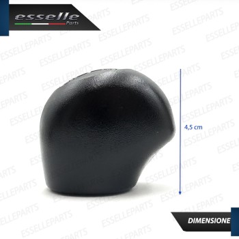 Pomello leva cambio a 6 Marce Nero in abs per Peugeot Boxer MK2