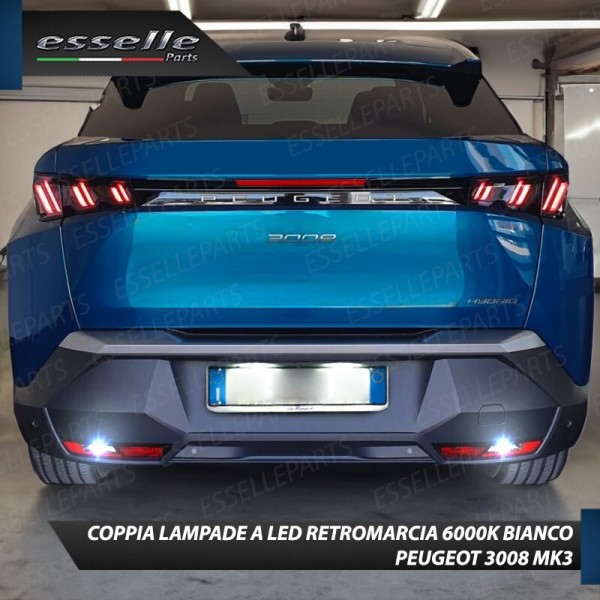 Luci Retromarcia 15 LED per PEUGEOT 3008 MK3