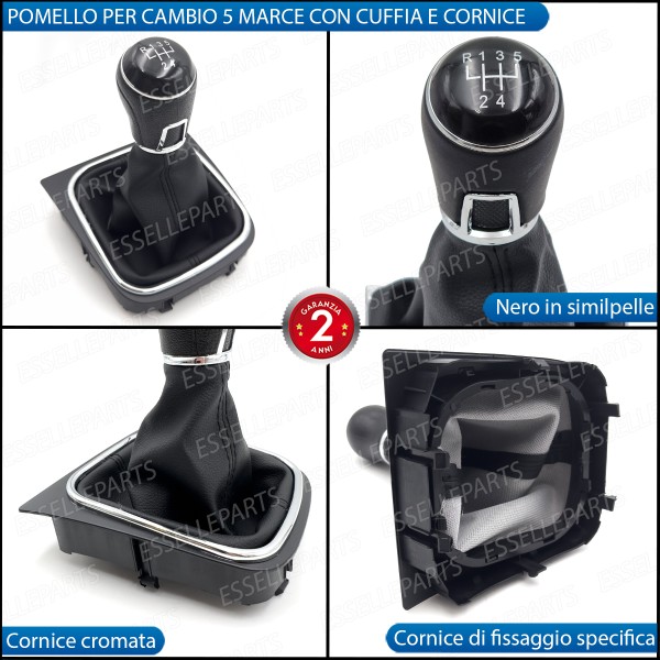 POMELLO DEL CAMBIO 5 Marce Adatto Per Toyota Land Cruiser Prado GRJ120 KDJ120 Nuovo EUR 17,42 - Foto 10
