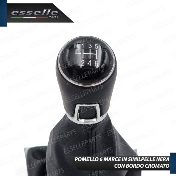 Pomello Del Cambio Cuffia VW Golf 7 6 Marce Similpelle Nera Cornice Cromata Pomello Del Cambio Cuffia VW Golf 7 6 Marce Similpelle Nera Cornice Cromata