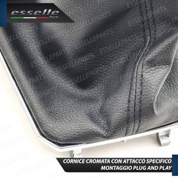 Pomello Del Cambio Cuffia VW Golf 7 6 Marce Similpelle Nera Cornice Cromata Pomello Del Cambio Cuffia VW Golf 7 6 Marce Similpelle Nera Cornice Cromata
