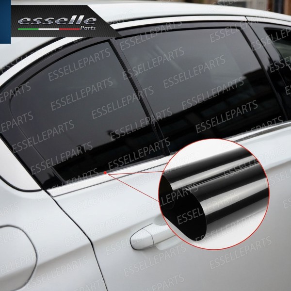 Pellicola Oscurante per vetri auto 3 Metri X 75 Cm Vetri neri 35% Privacy e Anti-UV