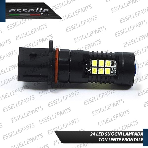 Coppia Lampade PSX26W 21 LED 6000K Bianco Canbus Audi A4 B8 Restyling