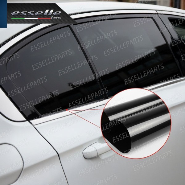 Pellicola Oscurante per vetri auto 3 Metri X 75 Cm Vetri neri per Opel Corsa E