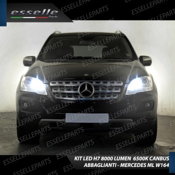 Kit Full LED H7 8000 LUMEN Abbaglianti MERCEDES ML W164