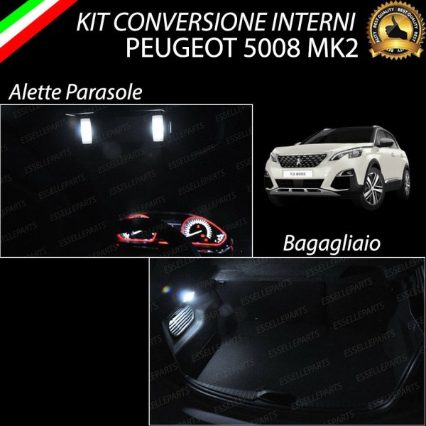 Led interni completo per Peugeot 5008 MK2
