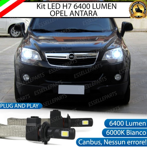 Kit Full LED H7 6400 LUMEN Anabbaglianti OPEL ANTARA