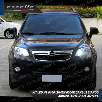 Conversione Fari Full LED per Opel Antara 6000K Bianco Ghiaccio Canbus Conversione Fari Full LED per Opel Antara 6000K Bianco Ghiaccio Canbus