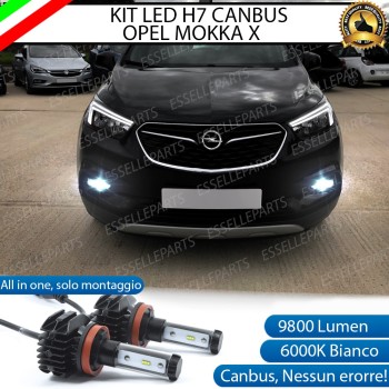 Kit Full Led 6000k canbus OPEL MOKKA X H8 Fendinebbia No Error