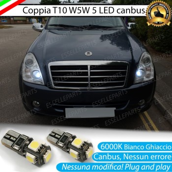 Luci posizione 5 LED Canbus